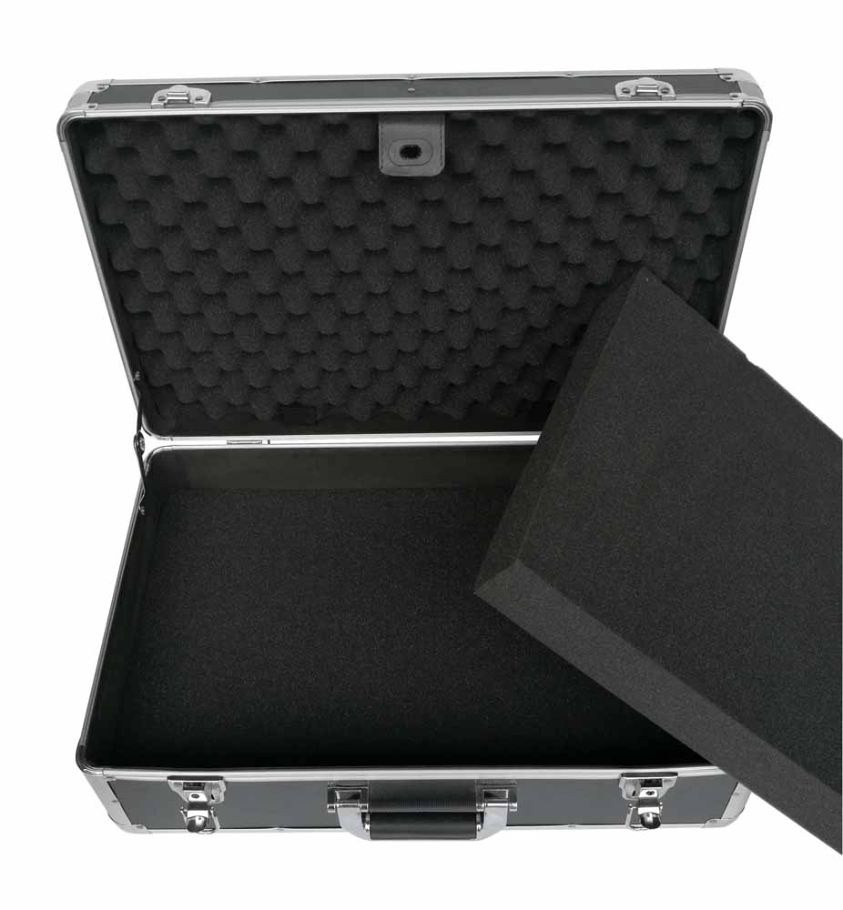 Big Aluminum Tool Storage Box Metal Reinforce Corner Diamond Abs Panel