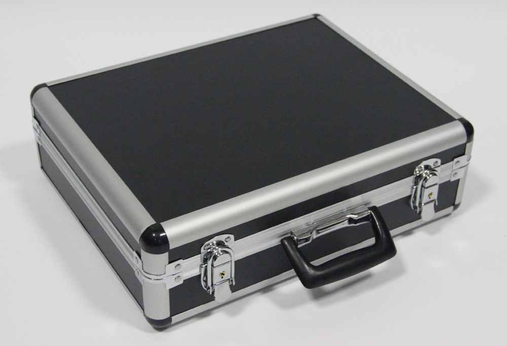 Black Aluminum Case For Equipment Strong Aluminumm Equipment Carrying