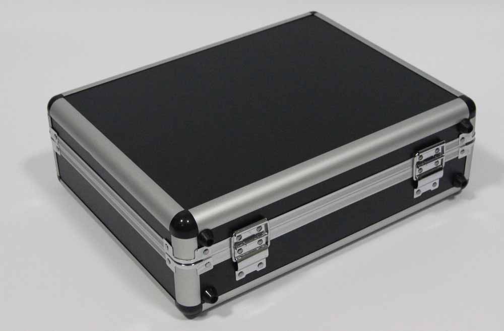 Black Aluminum Case For Equipment Strong Aluminumm Equipment Carrying