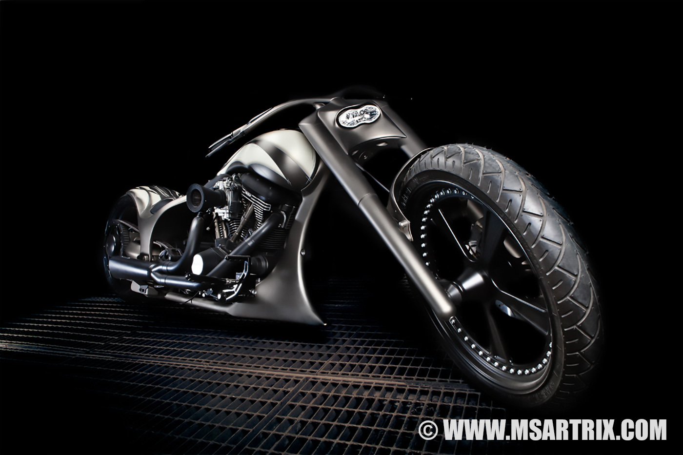Riddick custom Harley Davidson, bikes MS ARTRIX Design