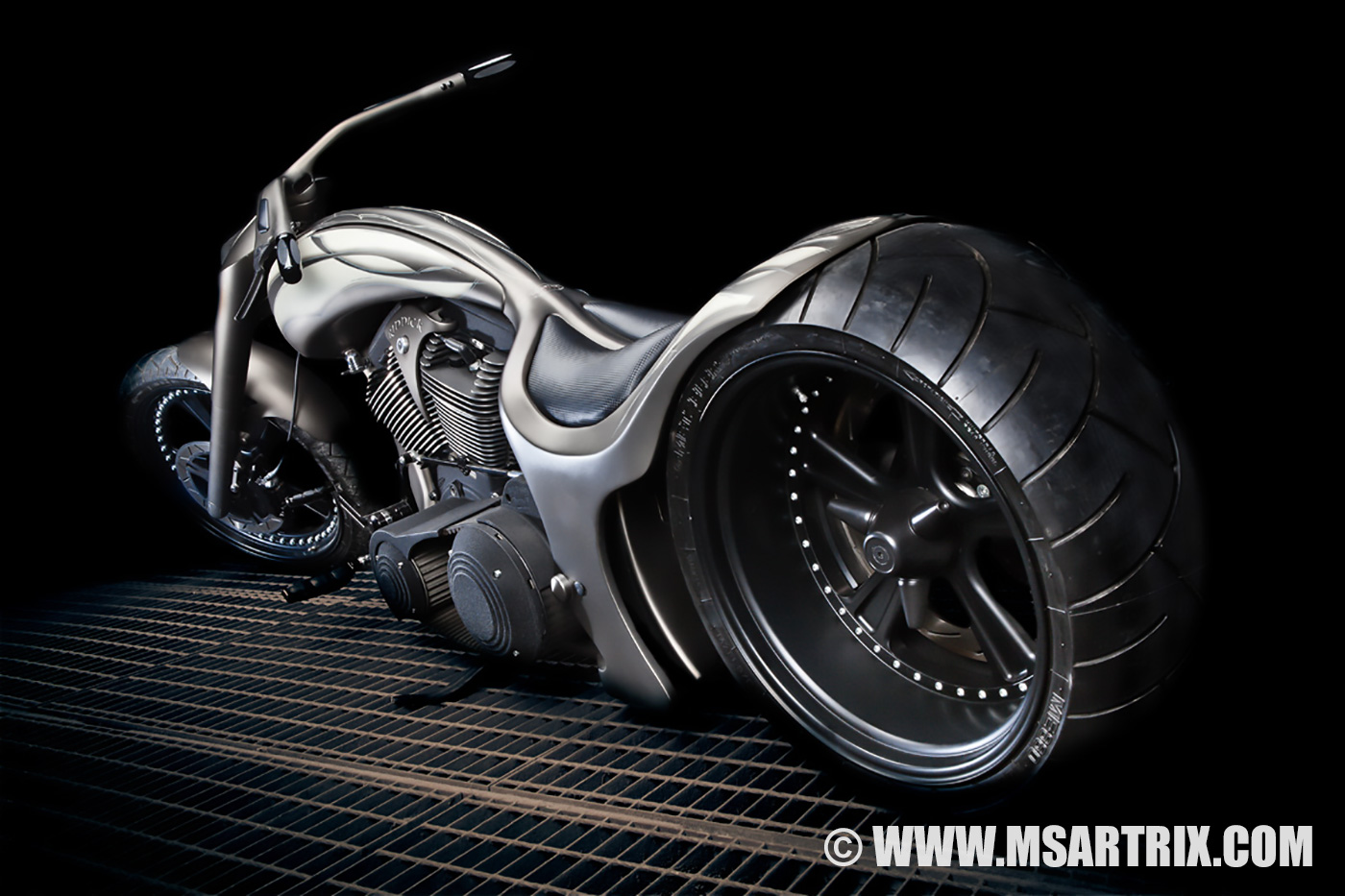 Riddick custom Harley Davidson, bikes MS ARTRIX Design