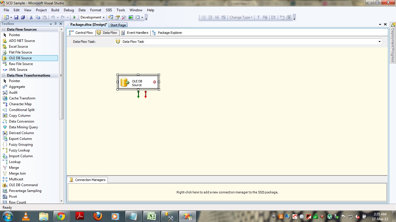 How to Define/Implement Type 2 SCD in SSIS using Slowly Changing