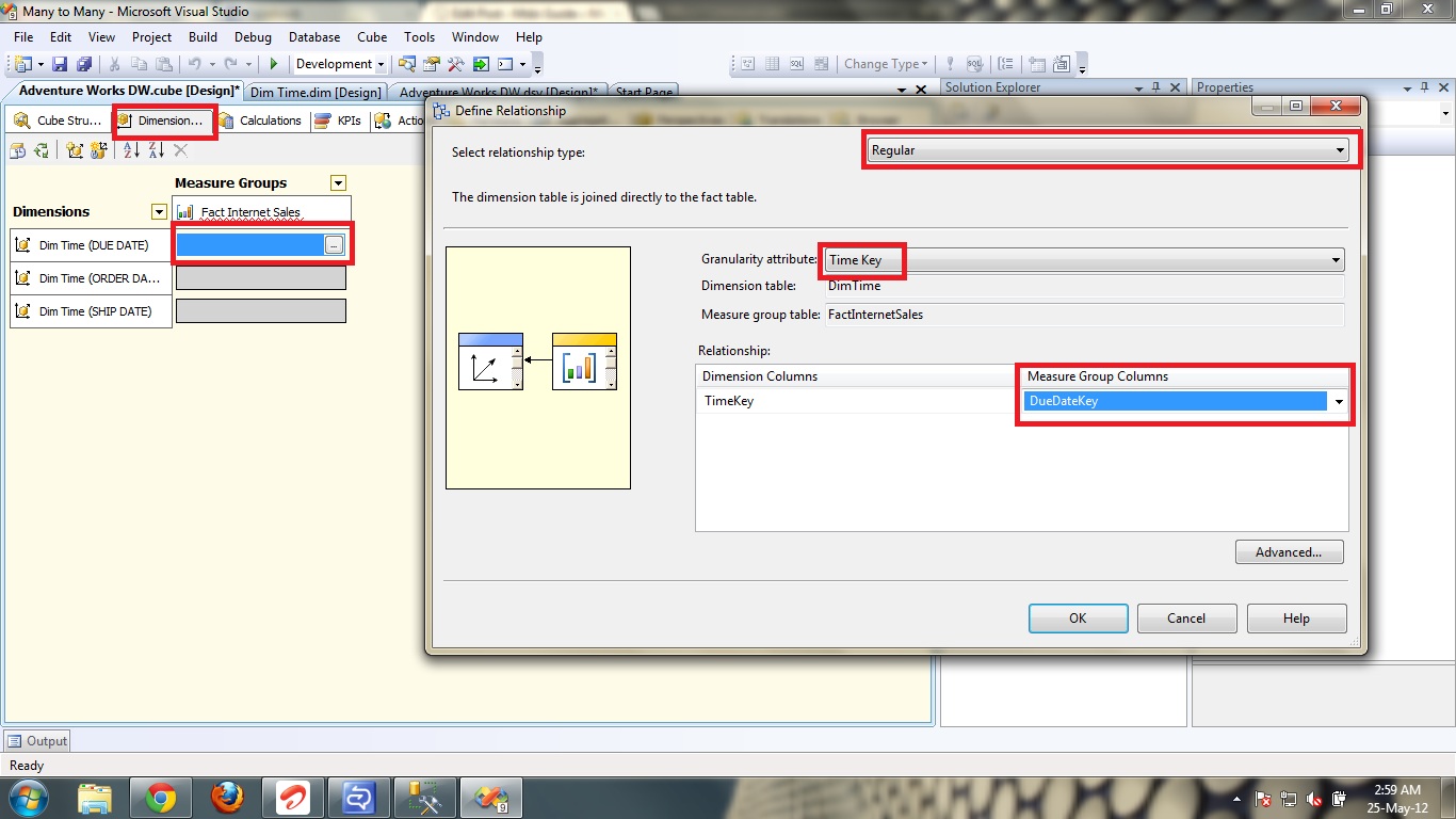 Role Playing Dimensions in SSAS Msbi Guide