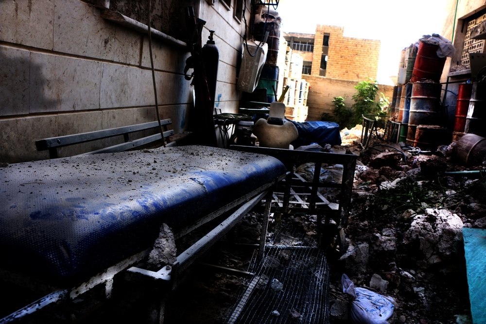 Syria Eastern Aleppo hospitals damaged in 27 attacks since July MSF
