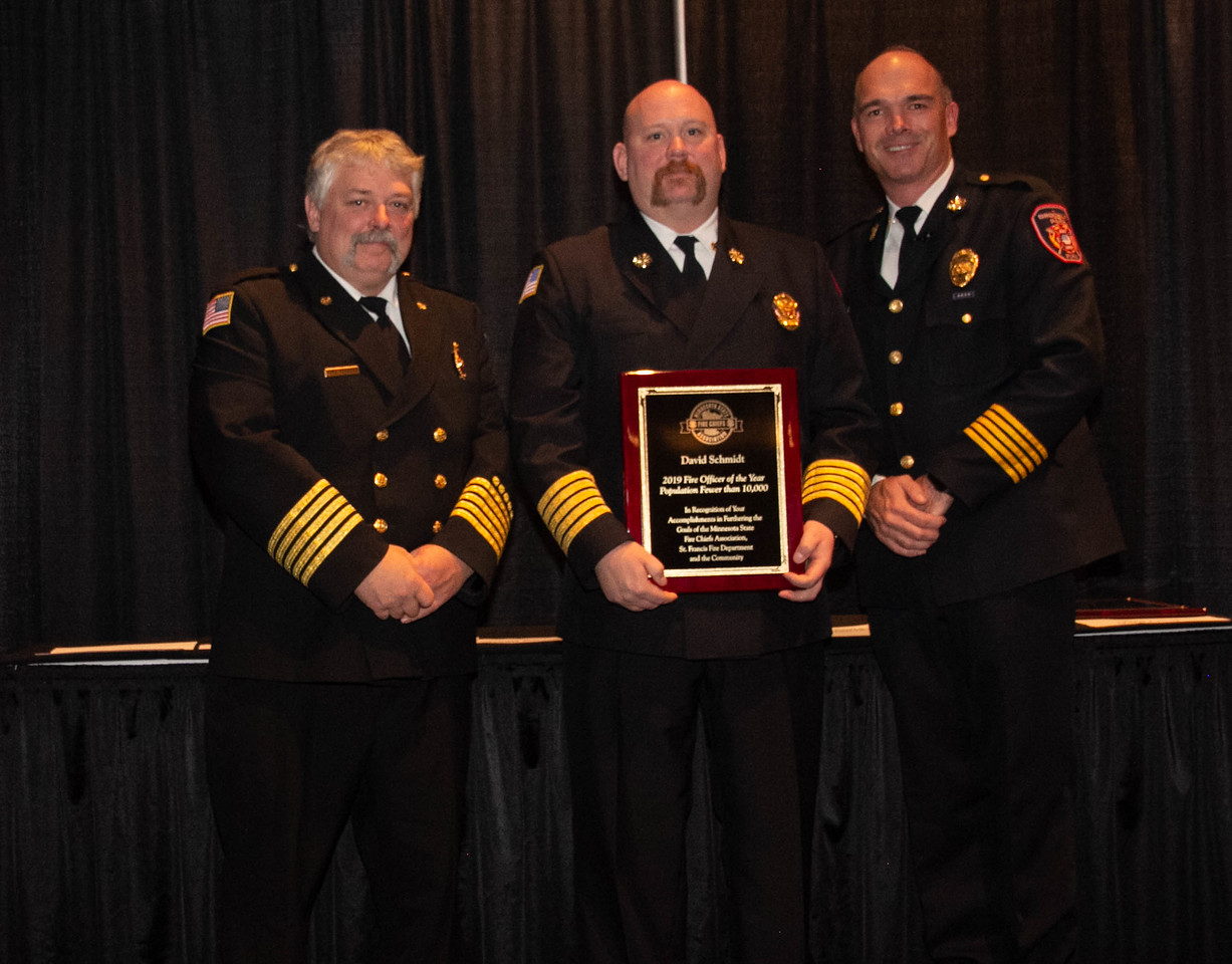 Past Fire Officer of the Year Award Winners