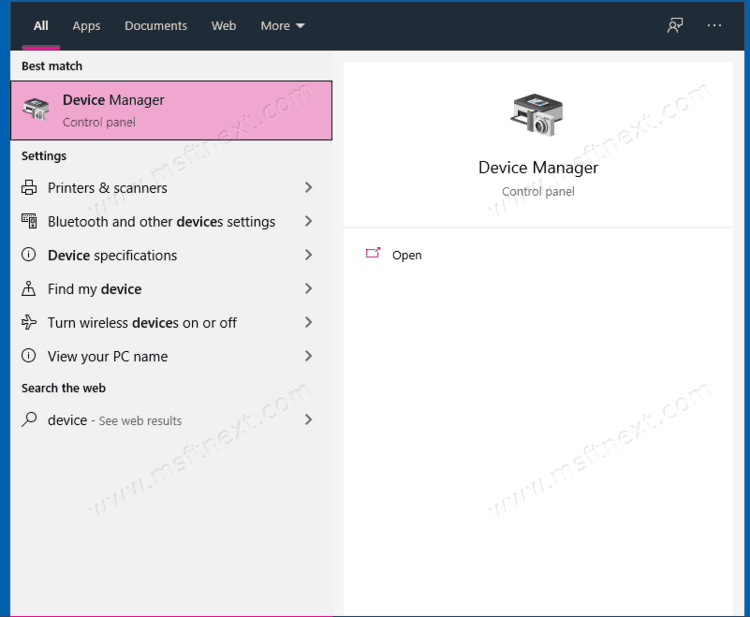 How to Open Device Manager in Windows 10 (Different Methods)