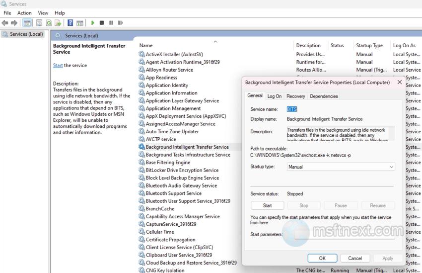 Fix the "Windows Online Troubleshooting Service Is Disabled" Error