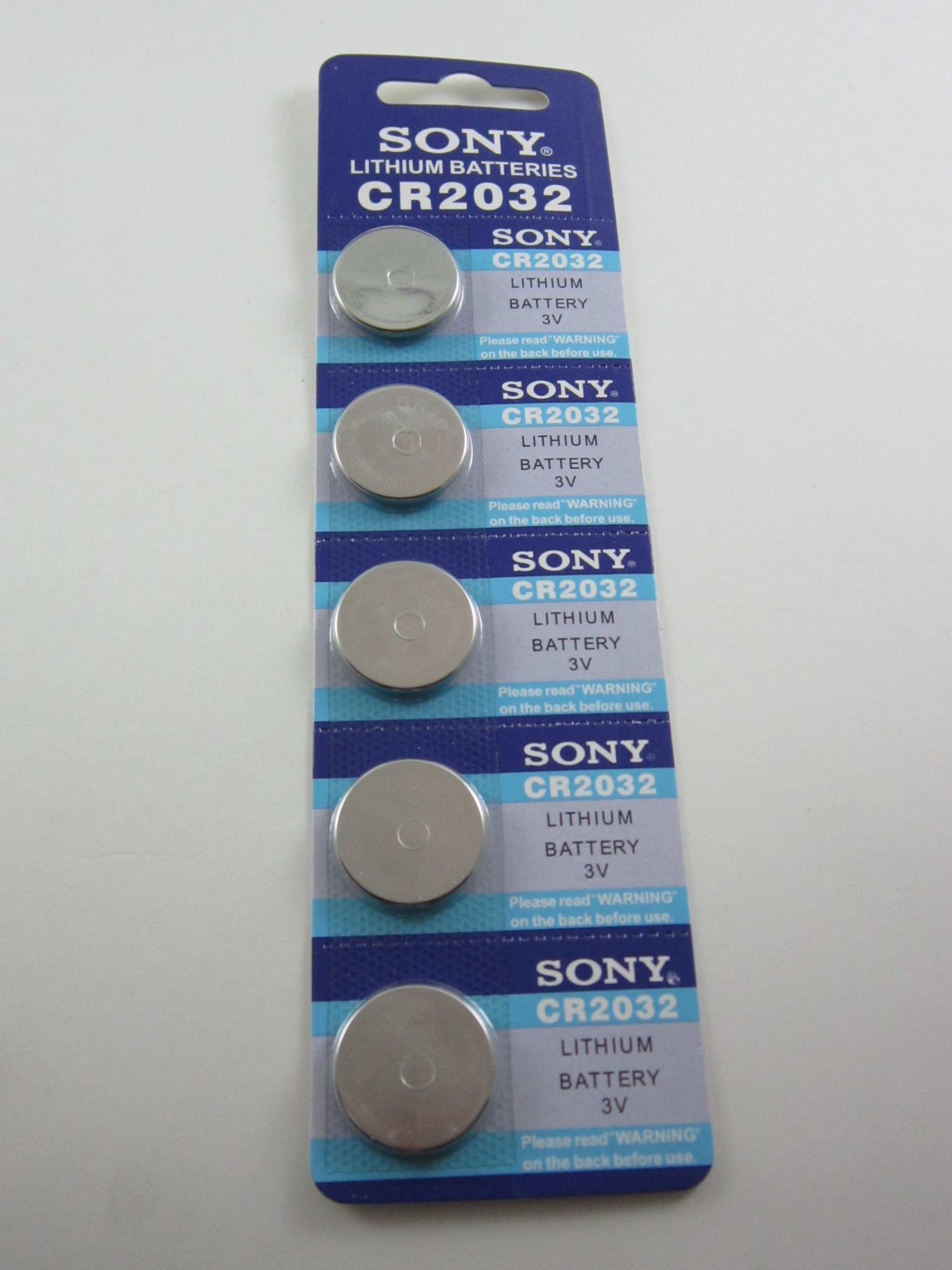 Sony 5x CR2032 CR 2032 DL2032 3V Lithium Button Cell Battery