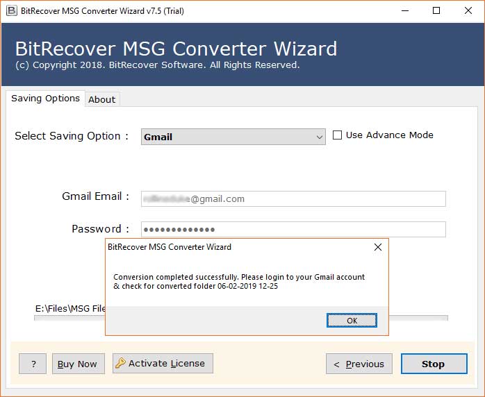 Import MSG to Gmail Freeware Cloud Email Service Including