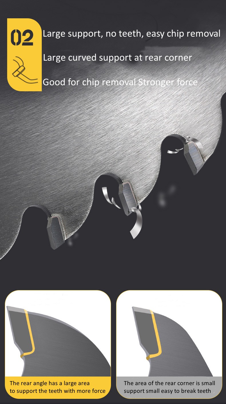 China Aluminum Profile Cold Saw Blade factory and manufacturers Msk