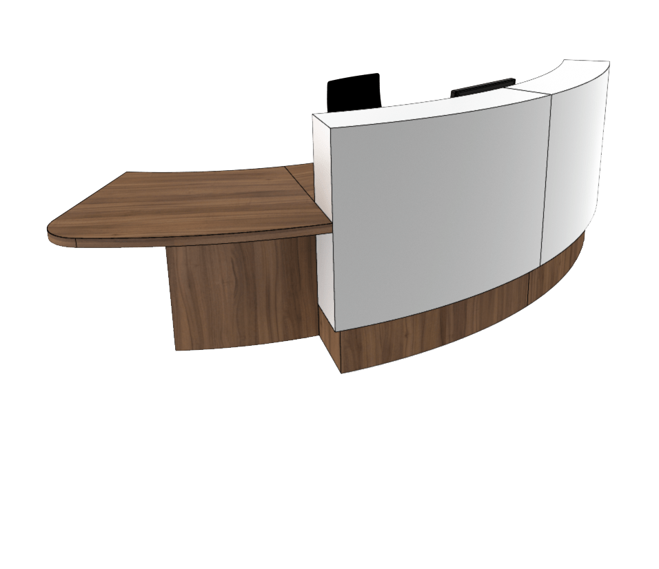 Clarke Rendall Reception Desk MSL Interiors