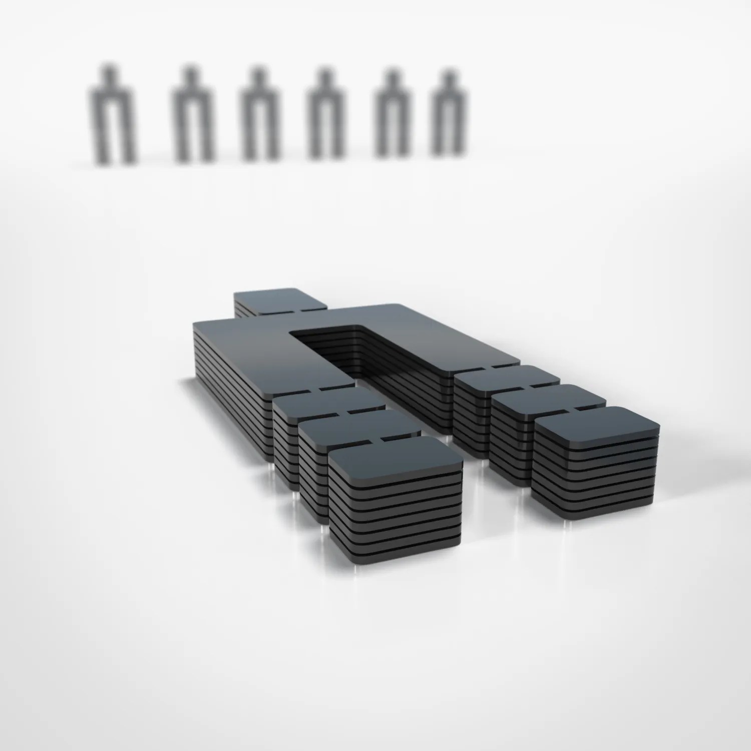 Stackable Shims 1/16’’x17/8’’x35/8’’ Black Buy Online Today