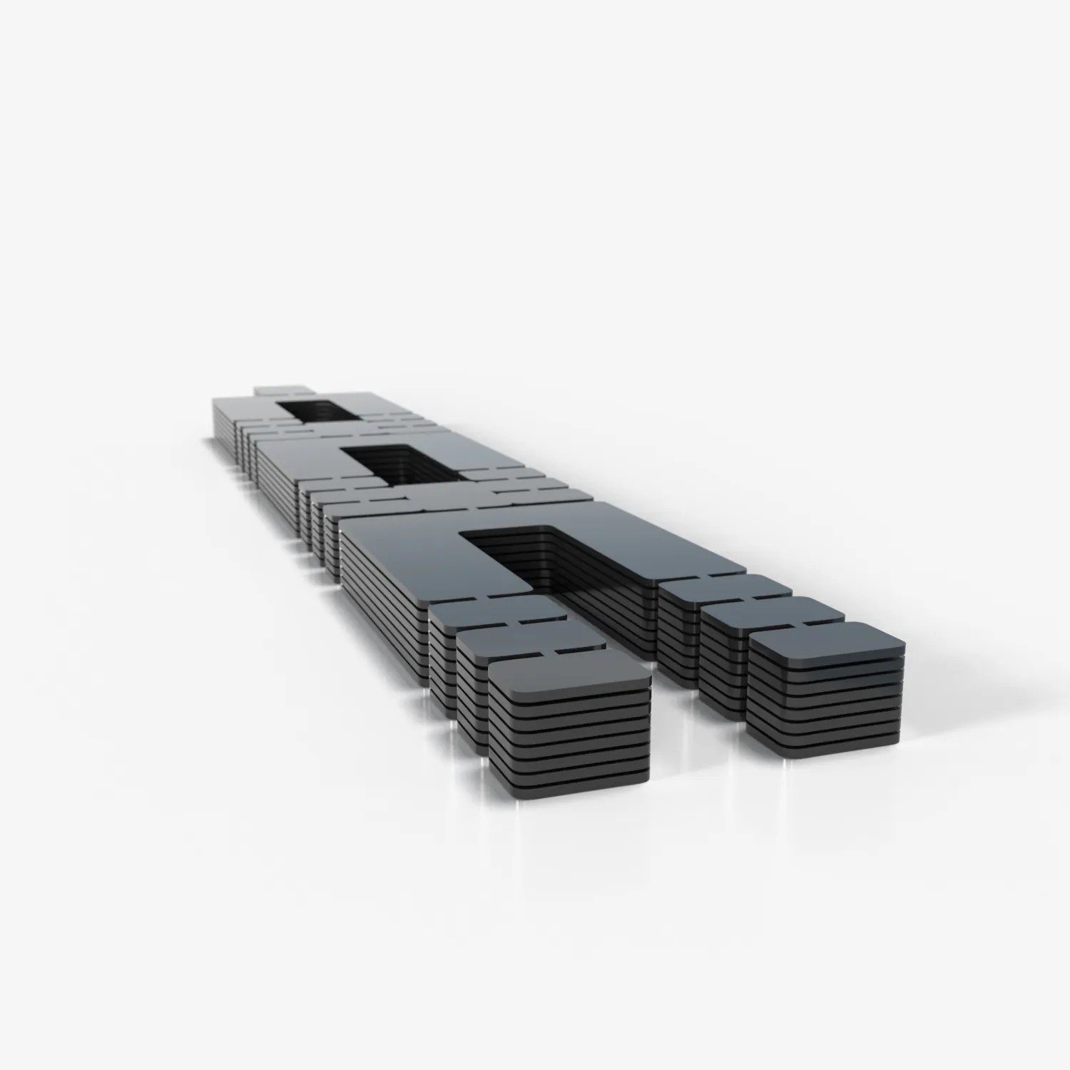 Stackable Shims 1/16’’x17/8’’x35/8’’ Black Buy Online Today