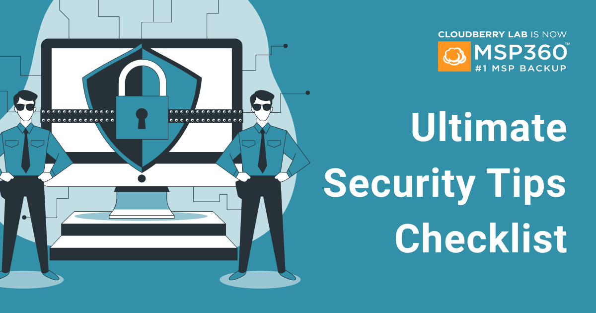 Data Security Checklist