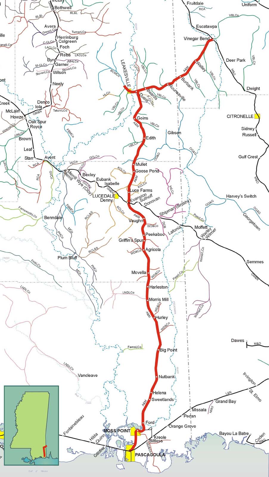 Mississippi Rails A&M