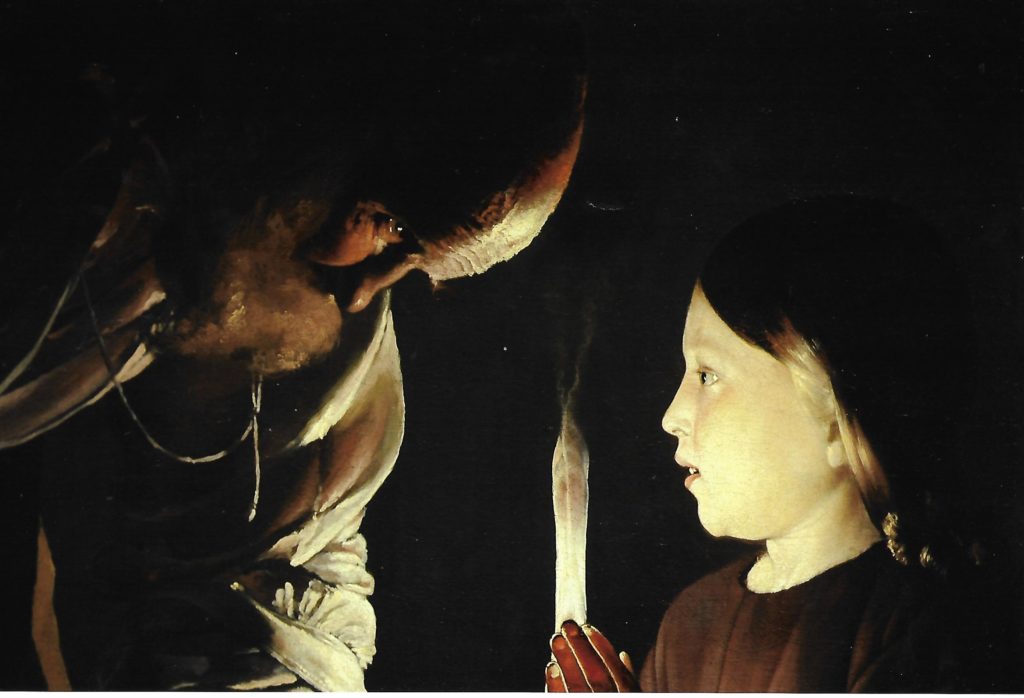 de La Tour a Milano, "L'Adorazione dei pastori e San Giuseppe