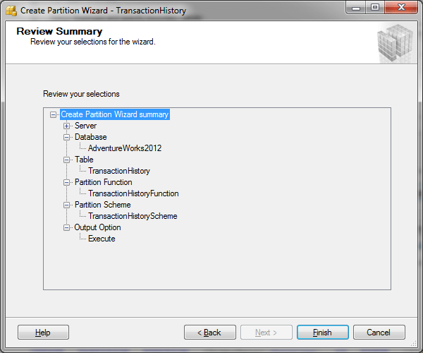 SQL Server Partition Wizard