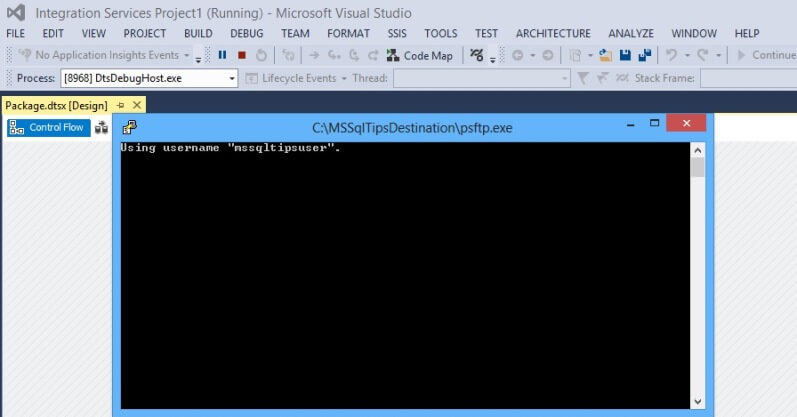 Using SFTP with SSIS