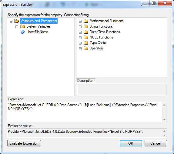 How to read data from multiple Excel files with SSIS