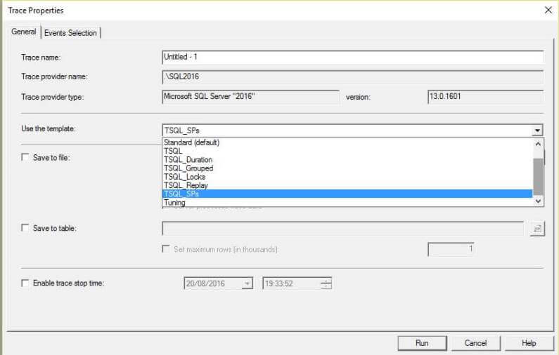Profiler like templates for Extended Events Sessions in SQL Server