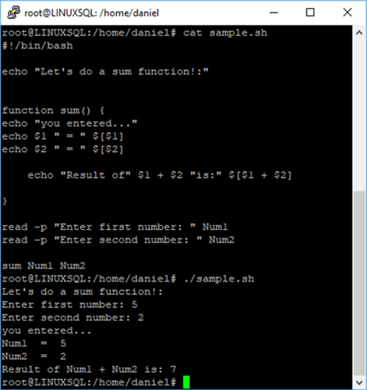 Introduction to Bash Scripting Functions