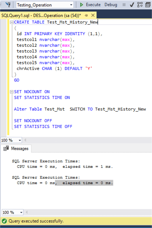 Optimize Moving SQL Server Data From One Table to Another Table