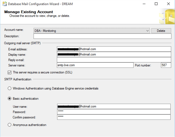 Simple Free Disk Space HTML report for SQL Server