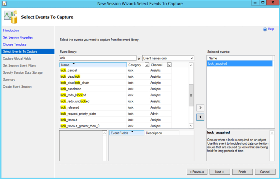 Configuring Extended Events to find Locking Issues in SQL Server