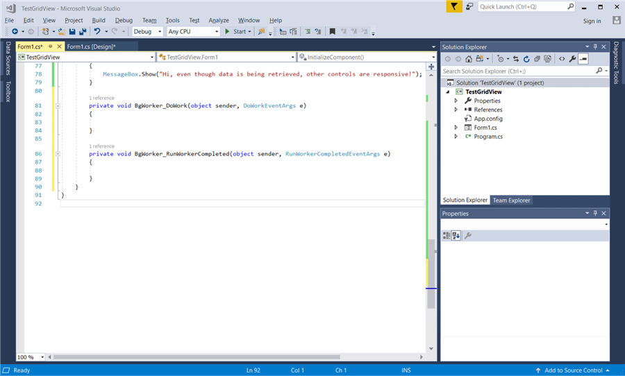 Build Multithreading Application for SQL Server