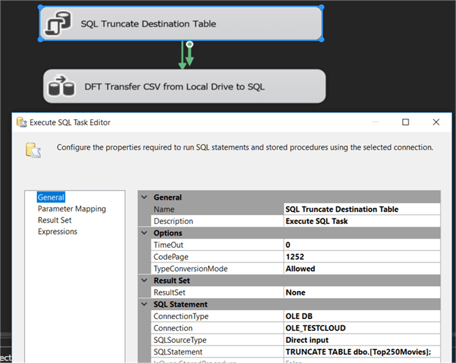 Using Files Stored in Azure File Services with SSIS Part 2