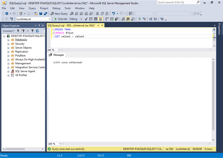 Prevent SQL Server Blocking using Lock_Timeout