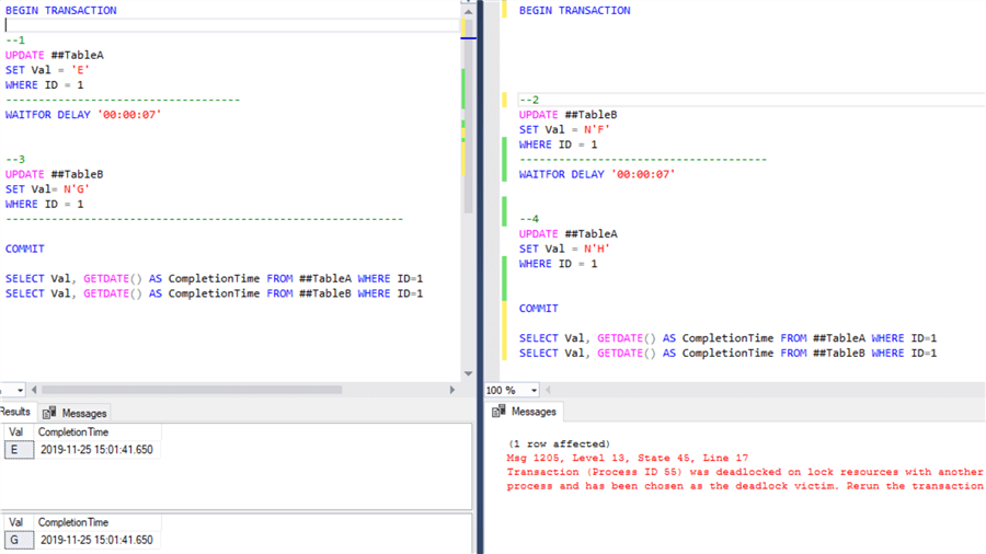 Sql Server Update Lock And Updlock Table Hints