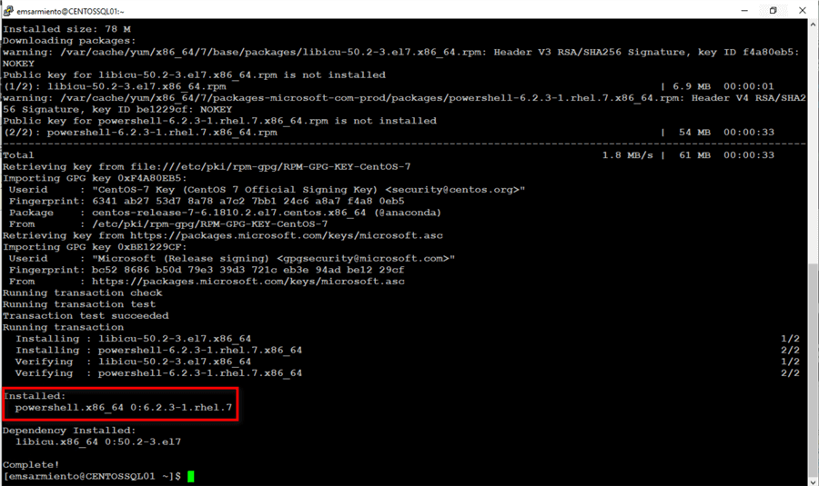 Introduction to PowerShell Core on Linux for the SQL Server DBA Part 1