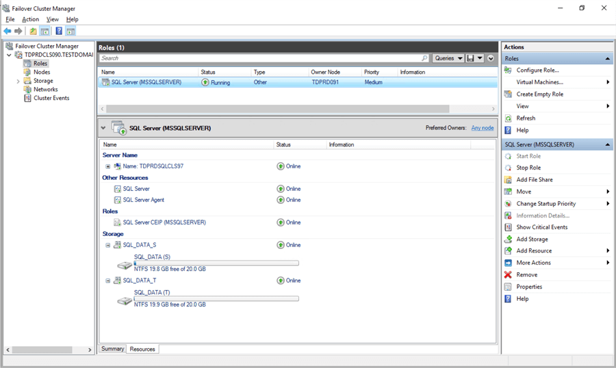 Install SQL Server 2017 on Windows Server 2016 Failover Cluster Part 1