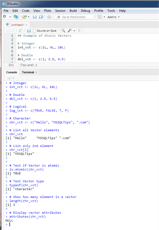 Create Dataframe In R From Vectors