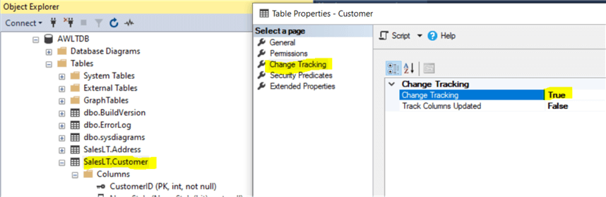 Sync SQL Server Change Tracking Tables without Changing Data