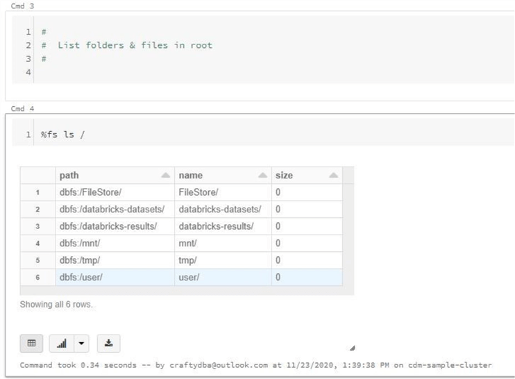 Azure Databricks Local File System Management