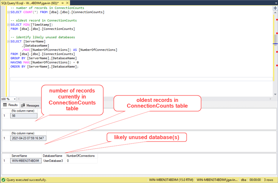 How to Find Unused Databases in SQL Server