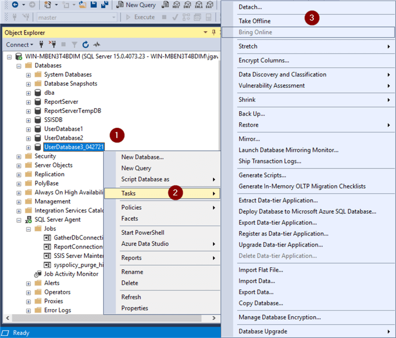 How to Find Unused Databases in SQL Server