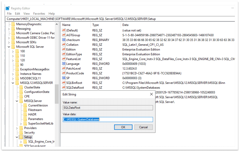 Rebuild System Databases in SQL Server