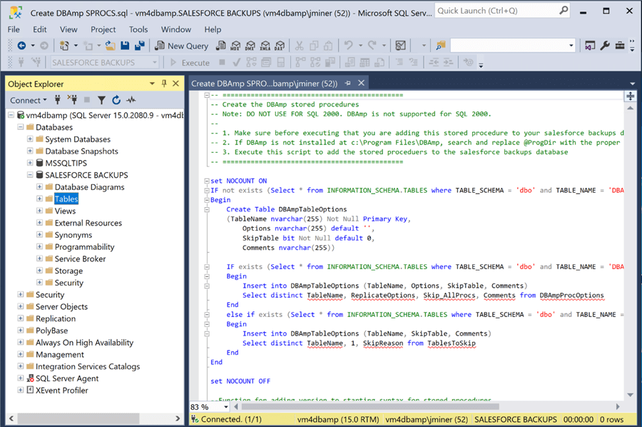Connect Salesforce to SQL Server with DBAmp from CData