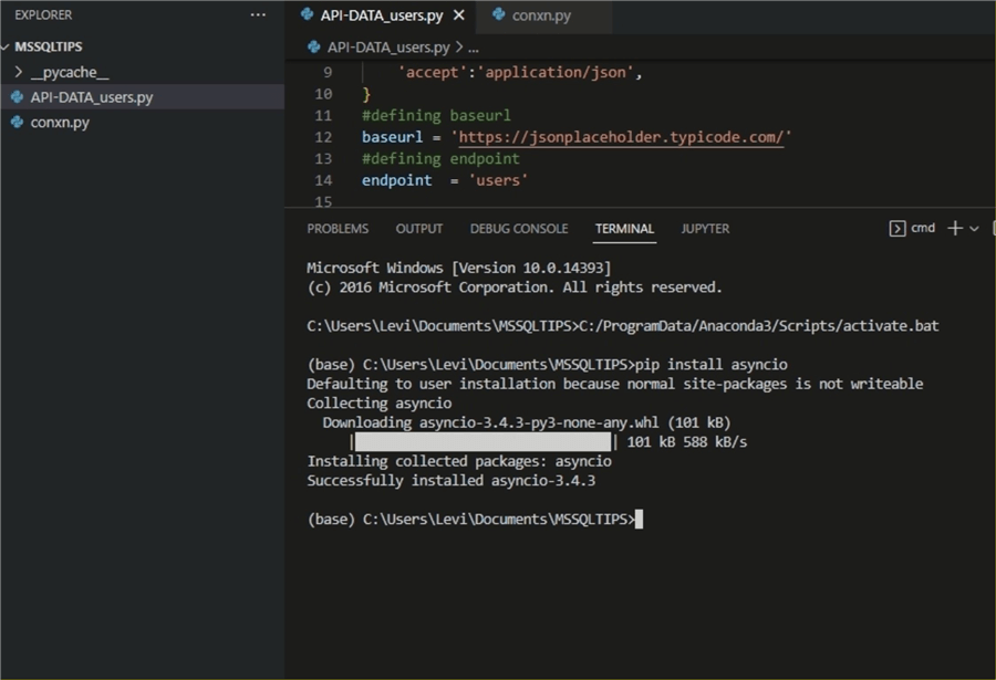 Consume Multiple APIs to Load Data Asynchronously to SQL Server