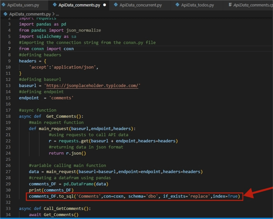 Consume Multiple APIs to Load Data Asynchronously to SQL Server