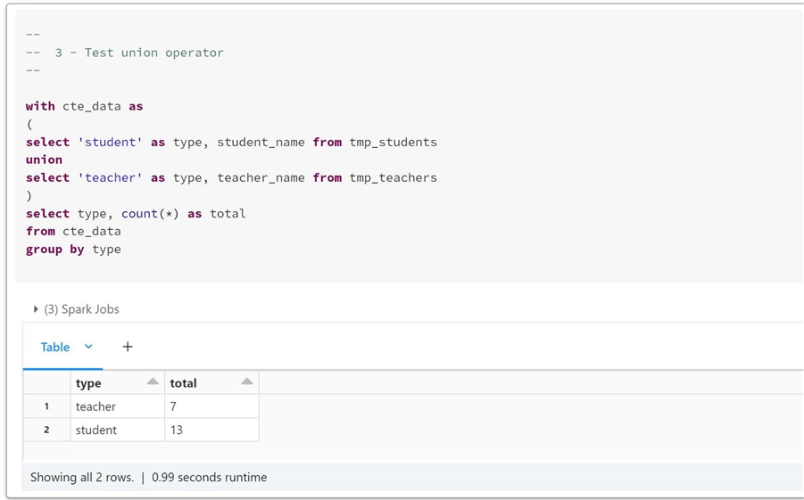 Explore Hive Tables using Spark SQL and Azure Databricks Workspace