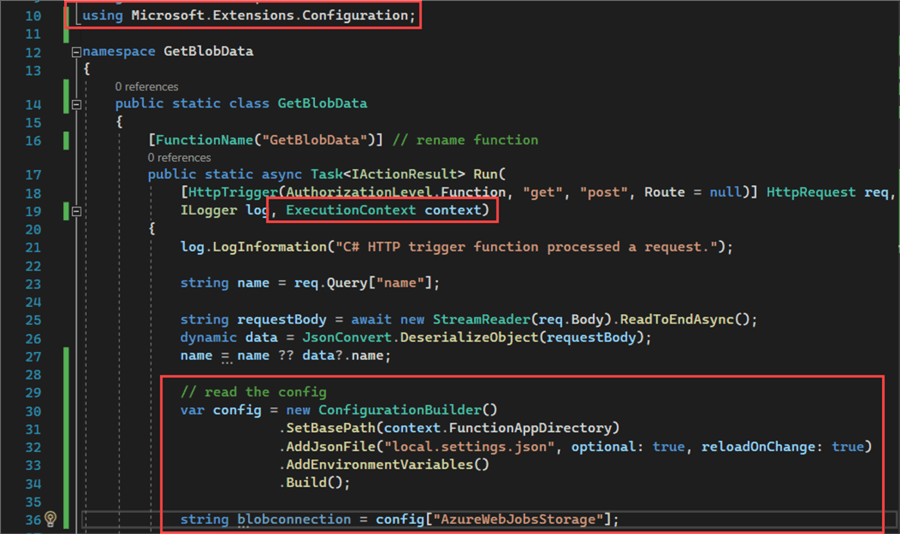 How to Retrieve a File from Azure Blob Storage with an Azure Function