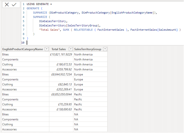 Dynamically Create Tables in Power BI with DAX Functions