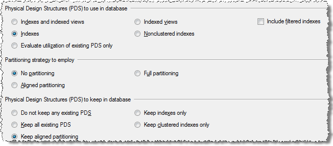 Database Engine Tuning Advisor
