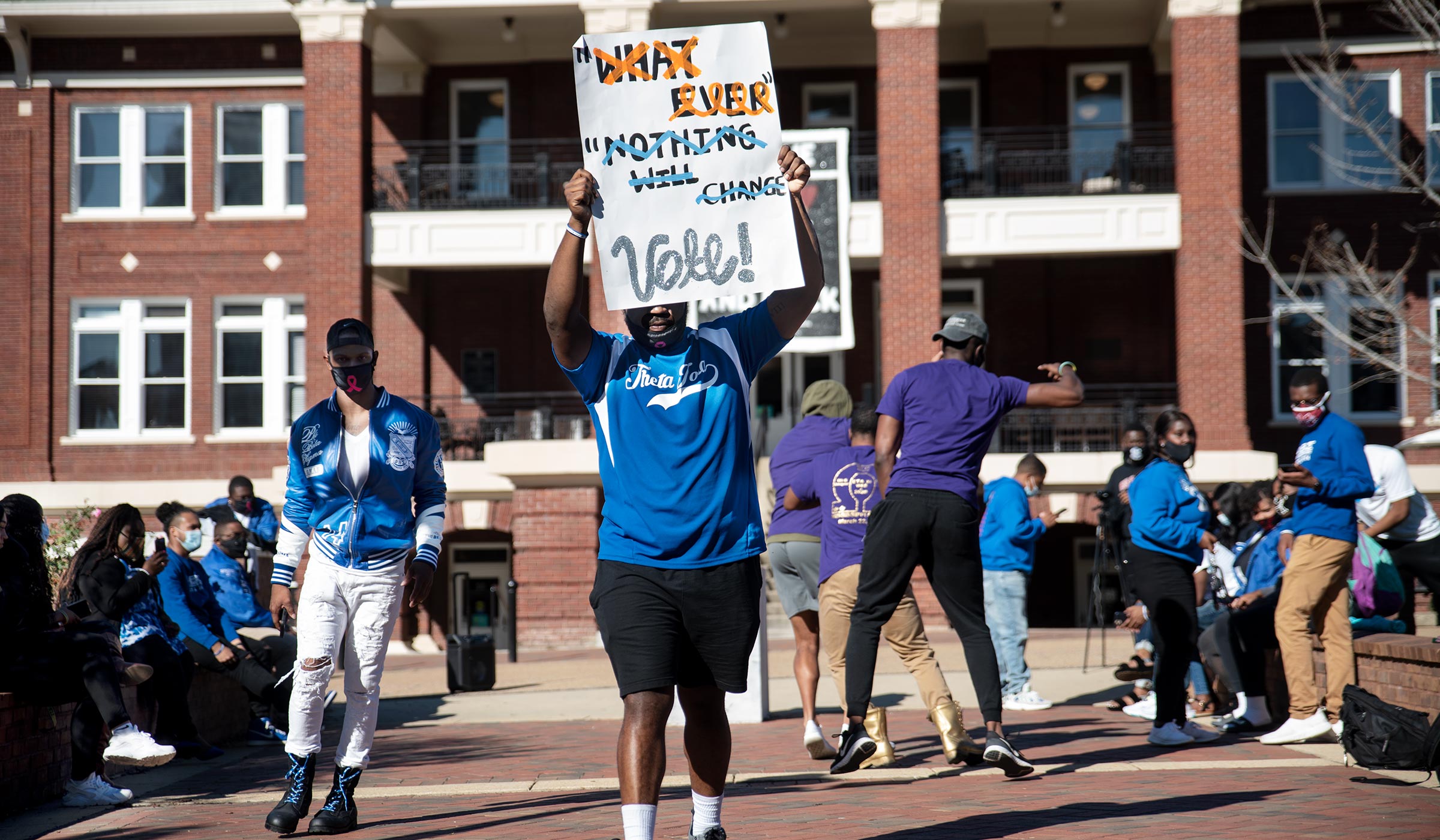 Strolling to the Polls Mississippi State University
