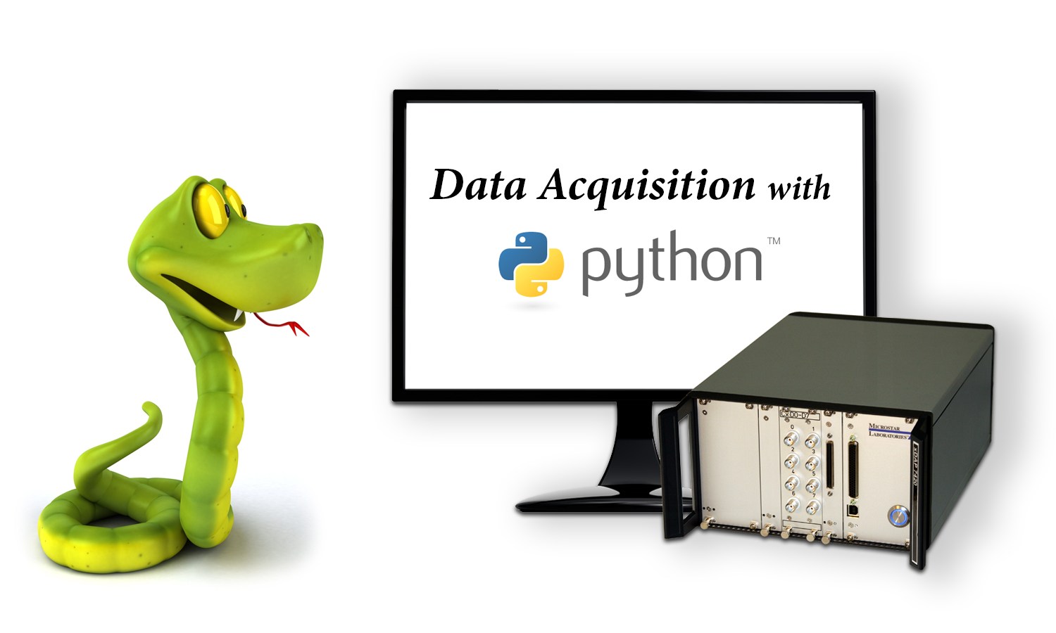 Press Release Illustration Data acquisition systems compatible with Python