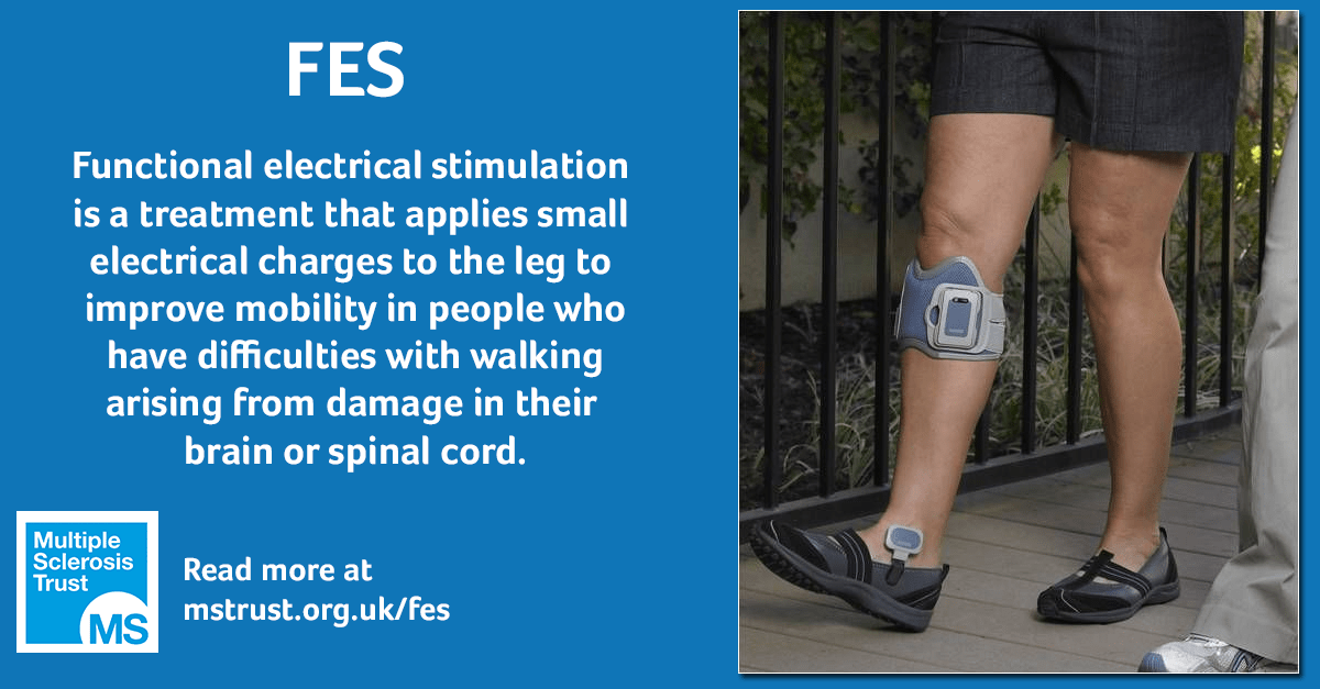 Functional electrical stimulation (FES) MS Trust